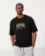 Černé pánské tričko Commission - Velikost: XL