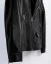 Men's leatherette jacket black DJP05