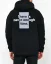 Black men's hooded sweatshirt Time - Size: S