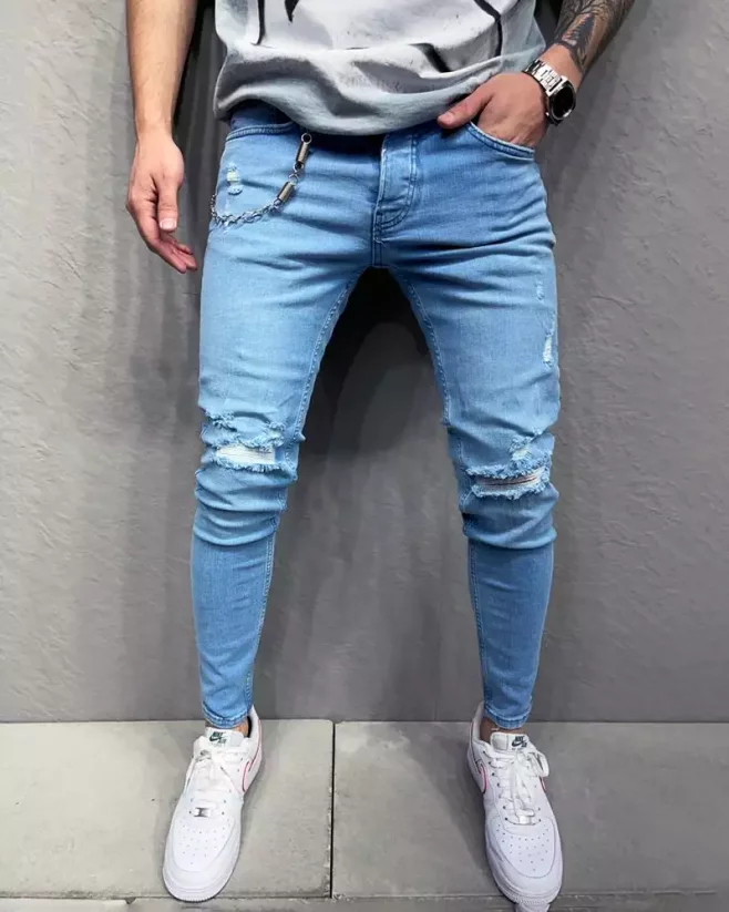 Light blue men's jeans 2Y Premium Partner