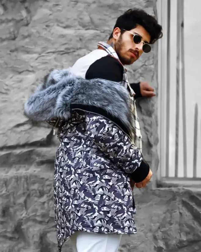 Men's camouflage winter jacket OJ Forrest