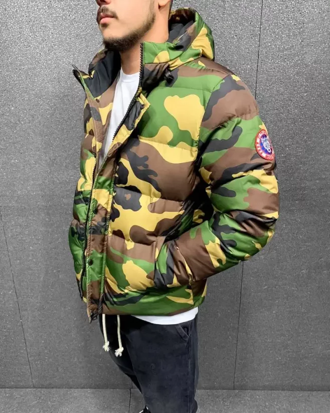 Camouflage men's winter jacket 2Y Premium Camo green