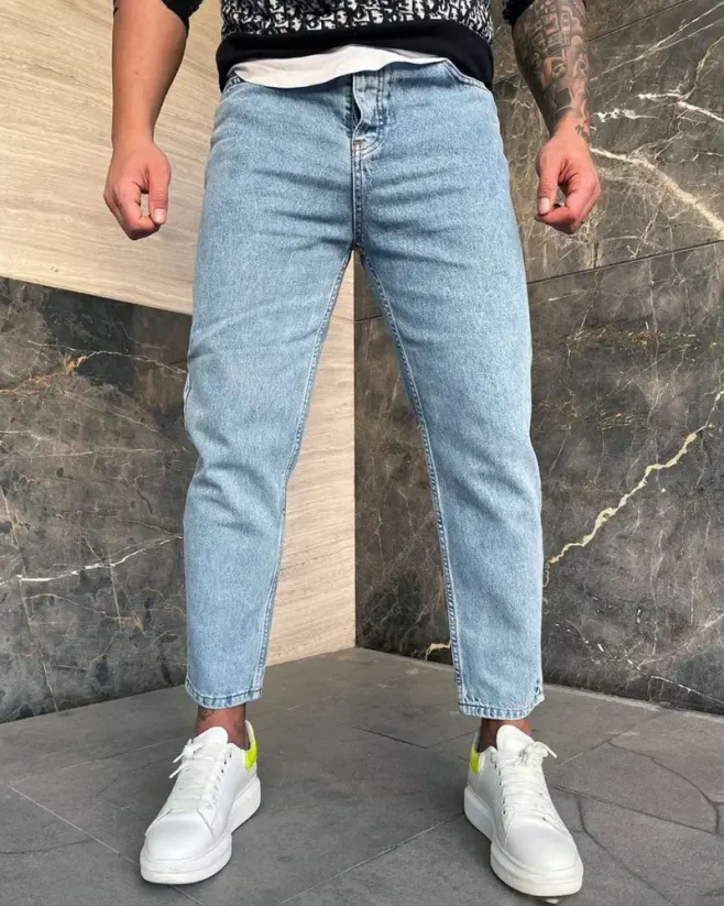 Light blue men's jeans DP690