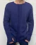 Stylish blue men's sweatshirt 2Y Premium - Size: M