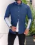 Štýlová pánska rifľová košeľa modrá MR Chic