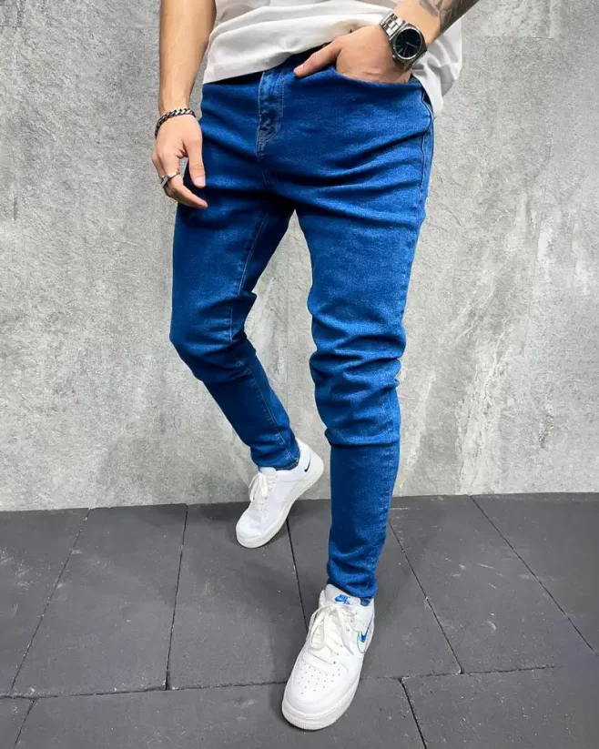 Pánské modré džíny 2Y Premium War - Velikost: 31
