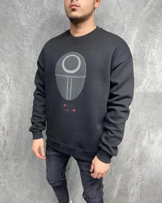 Black men's sweatshirt 2Y Premium Game