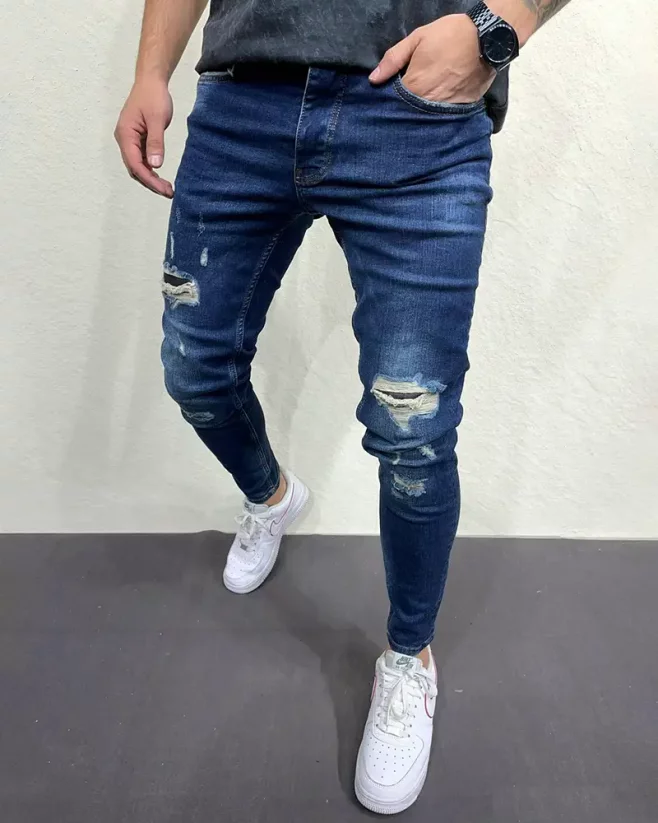 Modré pánské džíny 2Y Premium Style