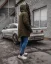 Pánská zimní bunda parka zelená OJ Legend - Velikost: XL