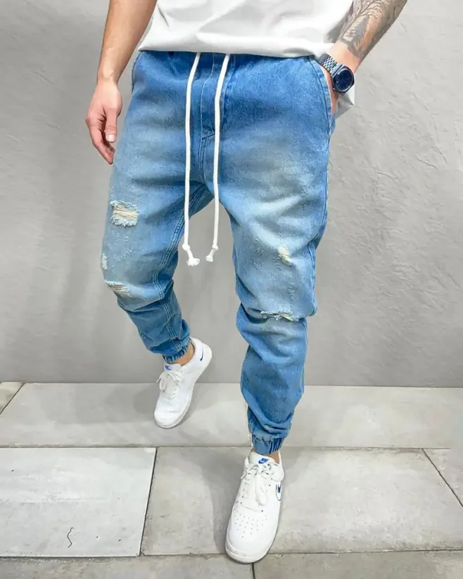 Blue men's jogger jeans 2Y Premium Design