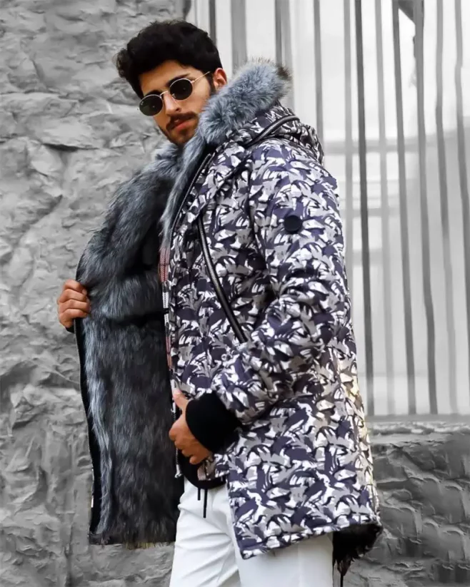 Men's camouflage winter jacket OJ Forrest