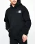 Black men's hooded sweatshirt Time - Size: XXL