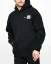 Black men's hooded sweatshirt Time - Size: S