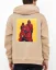 Beige men's hooded sweatshirt Squid Game - Size: XL