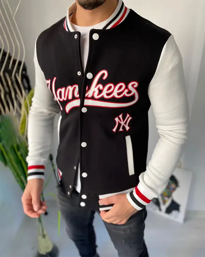 Sports men's transitional jacket black NY Yankees