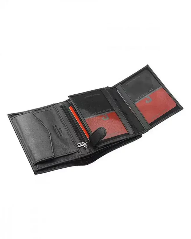 Černá pánská kožená peněženka Pierre Cardin TILAK06 326 RFID