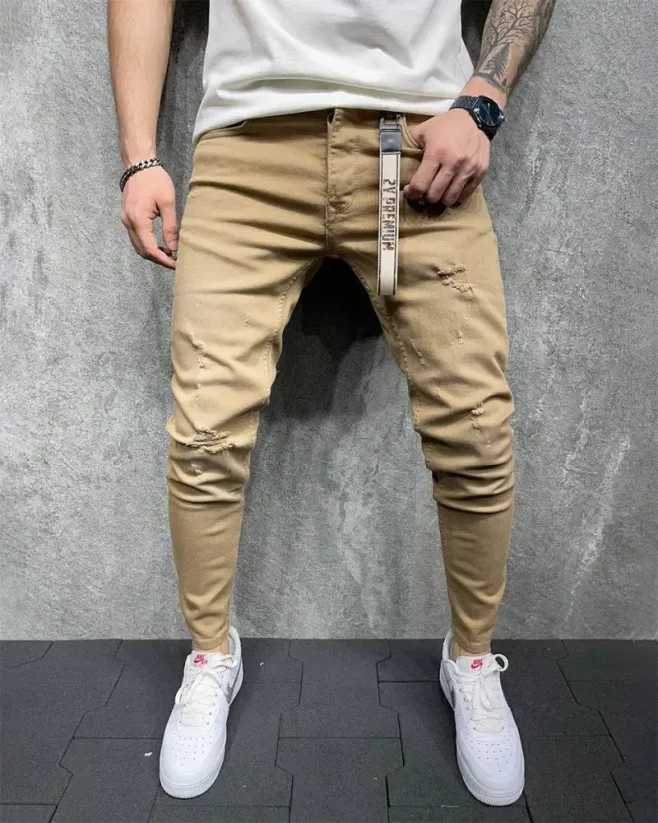 Brown men's jeans 2Y Premium Gifted