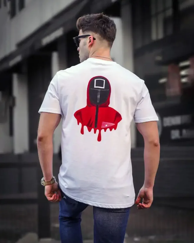 White men's t-shirt MX Game