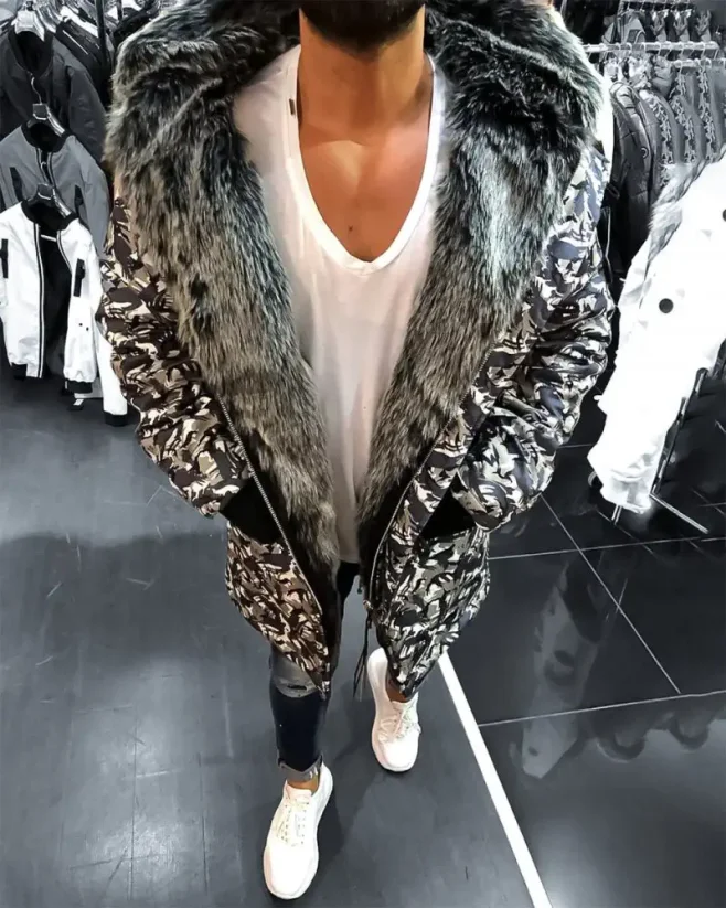 Men's camouflage winter jacket OJ Forrest