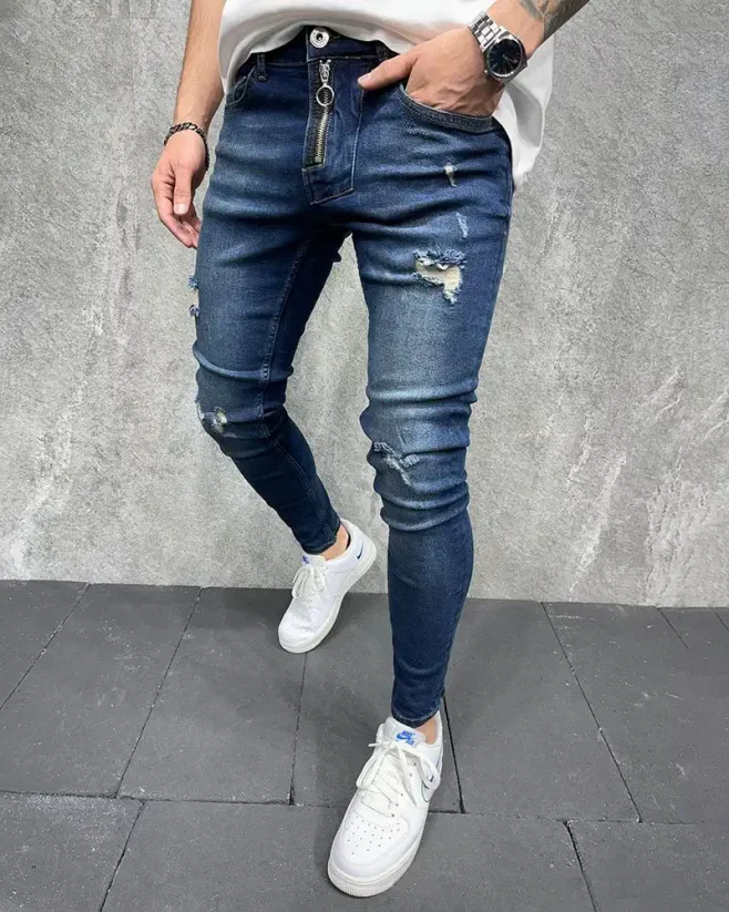 Modré pánské džíny 2Y Premium Sense