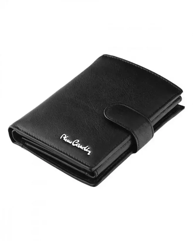 Černá pánská kožená peněženka Pierre Cardin TILAK06 331A RFID