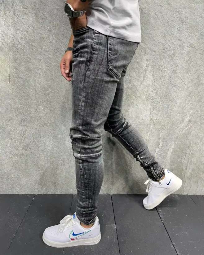 Gray men's jeans 2Y Premium Change