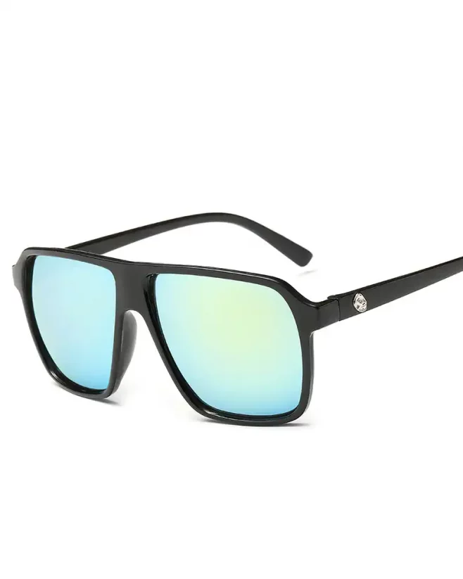 Sunglasses Steampunk Square - Color: Silver