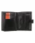 Černá pánská kožená peněženka Pierre Cardin YS507.1 331A RFID - Barva: Čierna