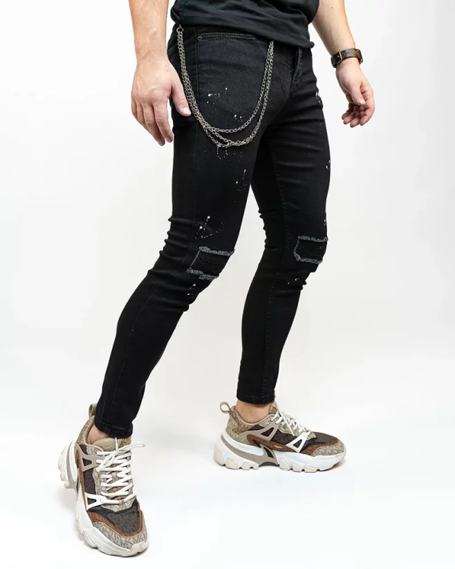 Black jeans Drop - Size: 30