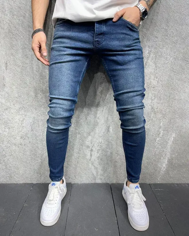 Modré pánské džíny 2Y Premium City