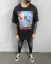 Men's black T-shirt Black Island Paradise