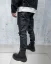Čierne pánske jogger nohavice 2Y Premium Face - Vyberte si veľkosť: 29