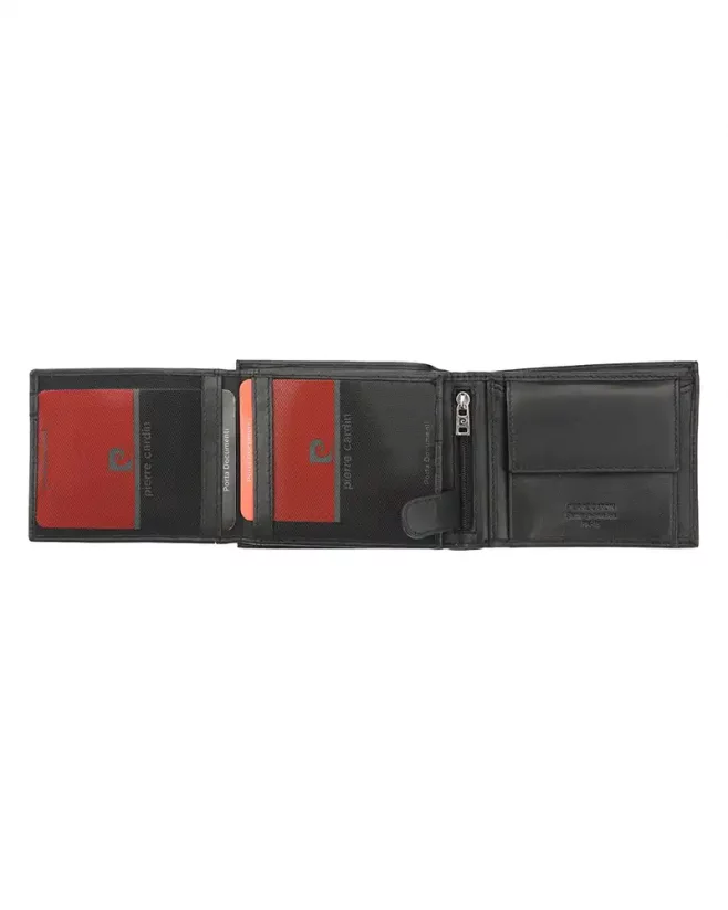 Men's leather wallet Pierre Cardin TILAK26 325 RFID Blue