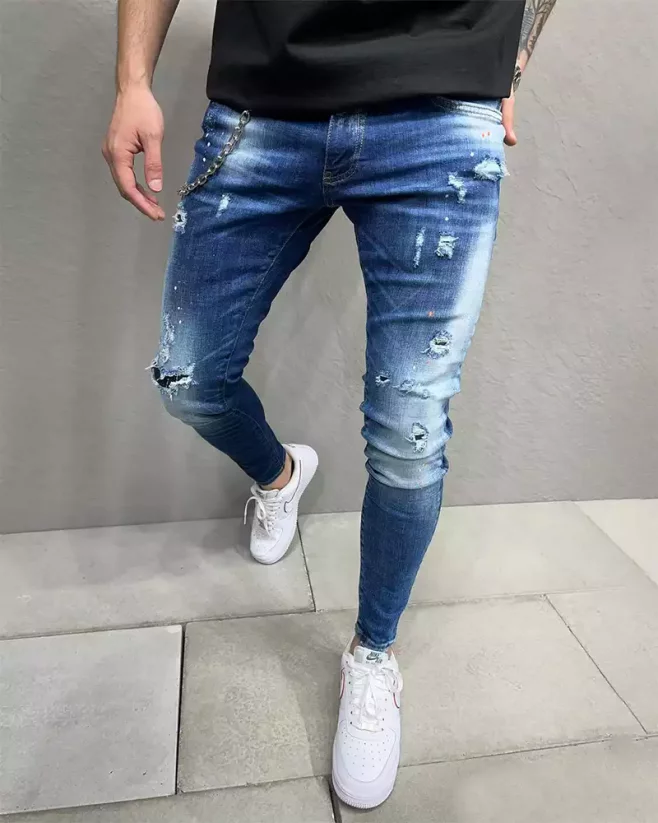 Blue men's jeans 2Y Premium Travel