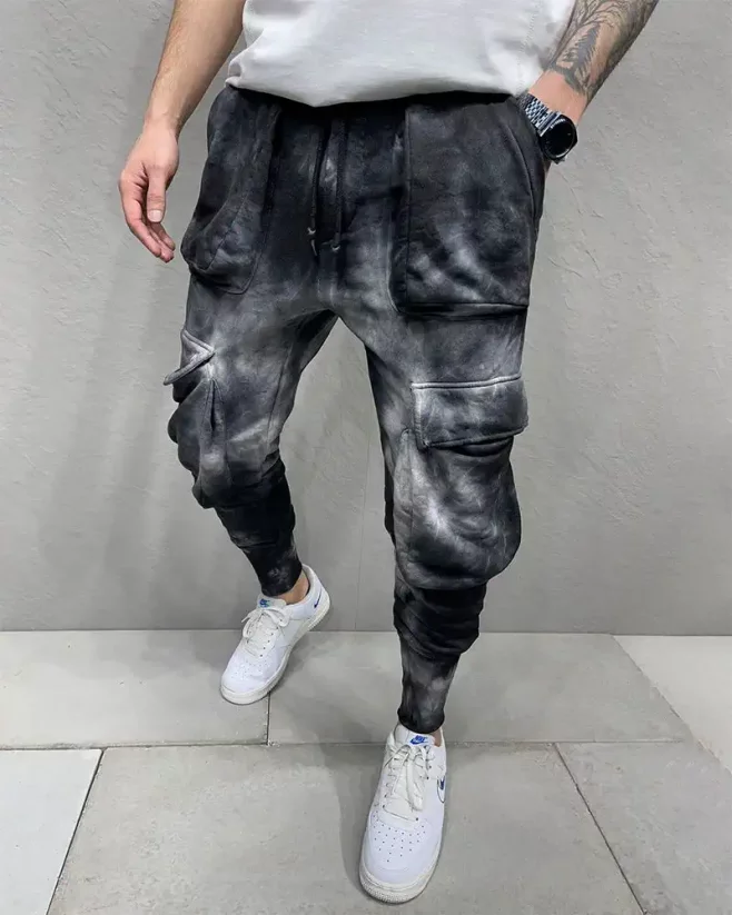 Men's jogger sweatpants black 2Y Premium Frozen