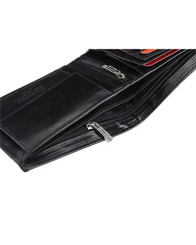 Černá pánská kožená peněženka Pierre Cardin YS507.1 325 RFID