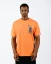 Orange men's T-shirt OX Techno - Size: M