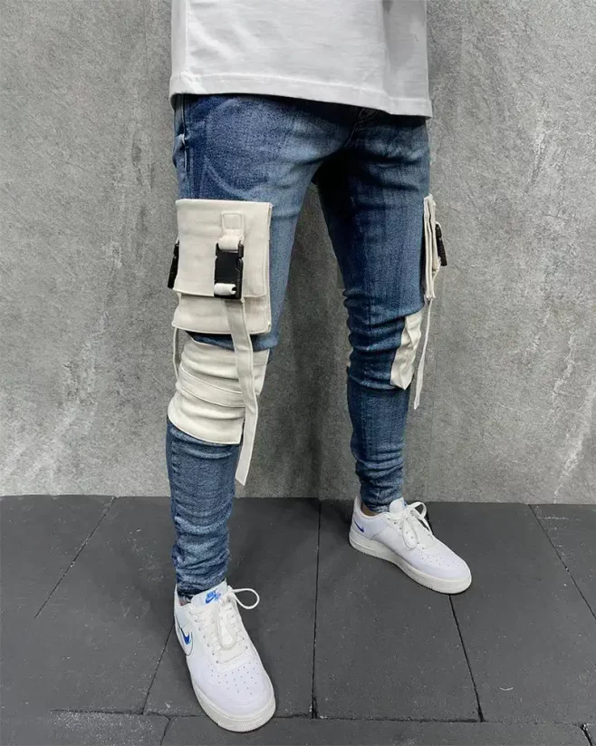 Modré pánské džíny 2Y Premium Kind - Velikost: 31