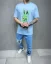 Blue men's t-shirt 2Y Premium Rabbit