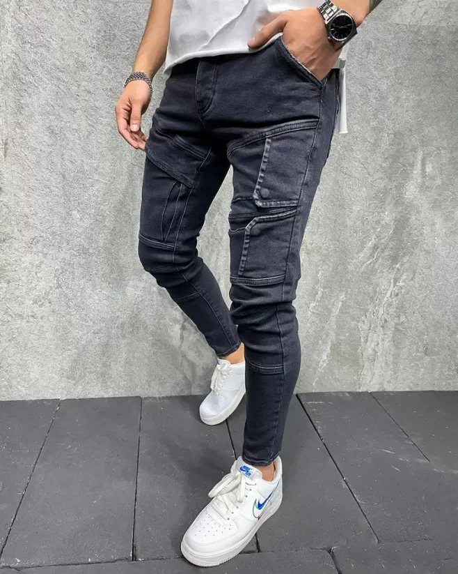 Černé pánské džíny  2Y Premium Best