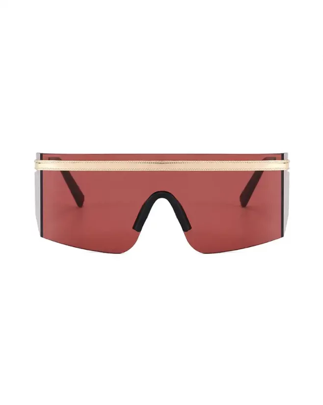 Sunglasses Monolens - Color: Červená