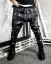 Men's jogger pants black OT SS Skull - Size: L