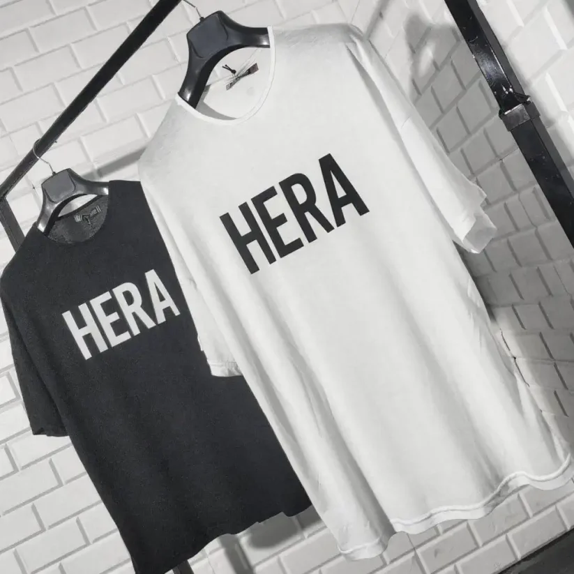 Stylish white men's T-shirt OT SS HERA
