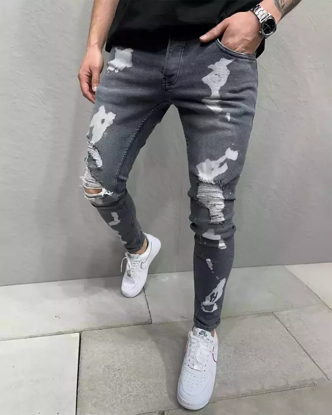 Gray men's jeans 2Y Premium Player