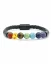 Men's magnetic bracelet with chakra stones - Size: Univerzálna
