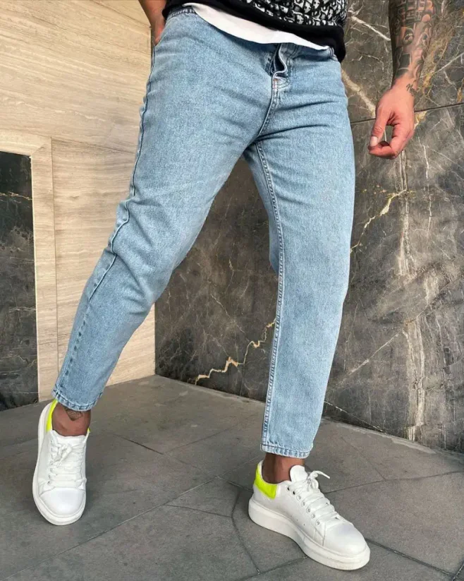 Light blue men's jeans DP690