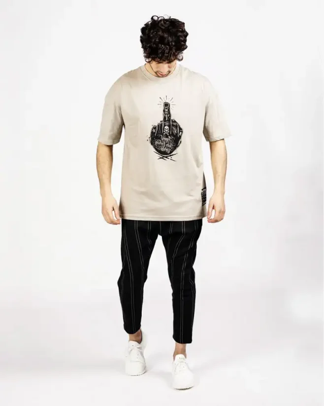 Green men's T-shirt OX Meaning