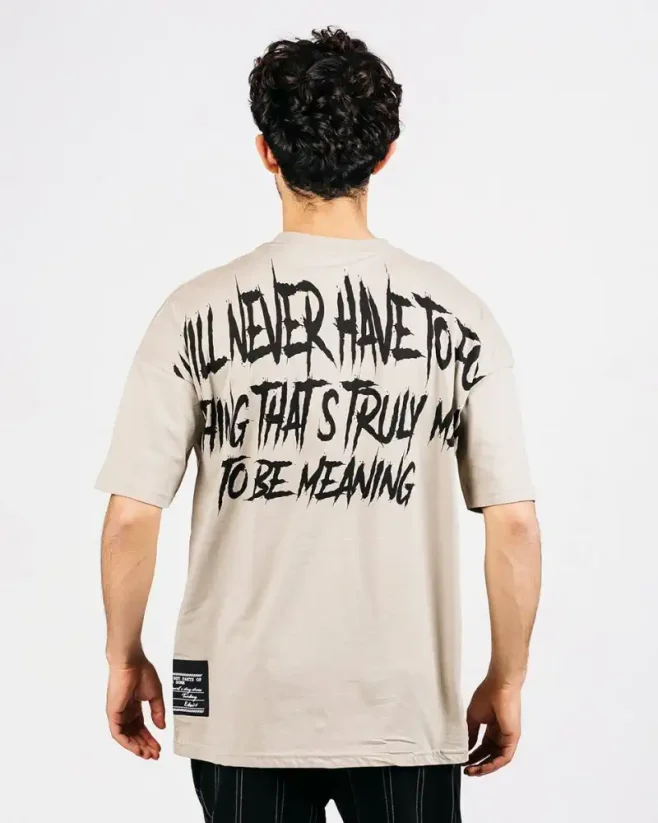 Green men's T-shirt OX Meaning