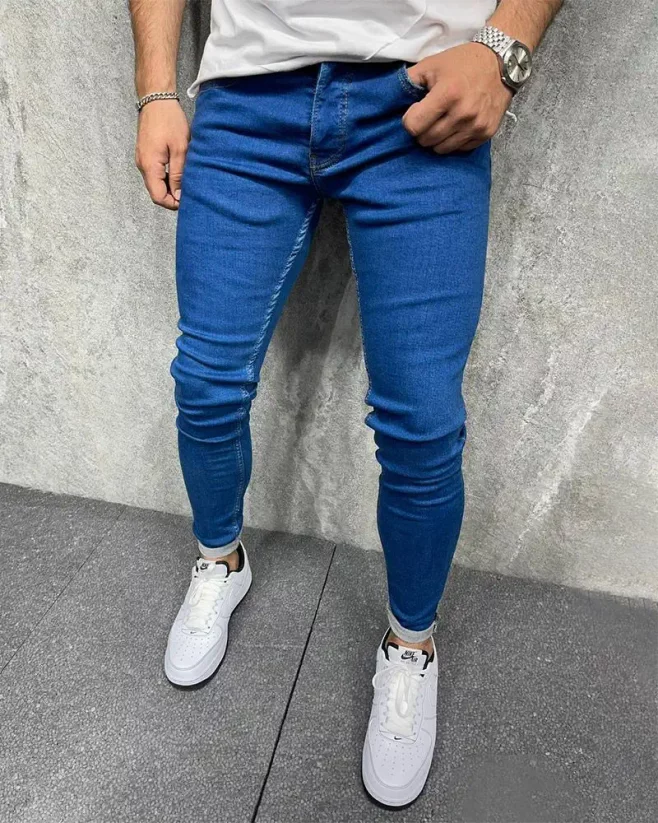 Pánské modré džíny 2Y Premium Sky