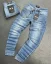 Light blue men's jeans Ring - Size: 32